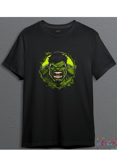 Bumeta The Hulk Yeşil Dev Adam Unisex Tişört T-shirt Bmt3008s 001