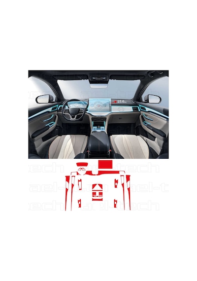 Byd Seal Udm Uyumlu 15.6" Navigasyon,dijital Gösterge,piano Blac