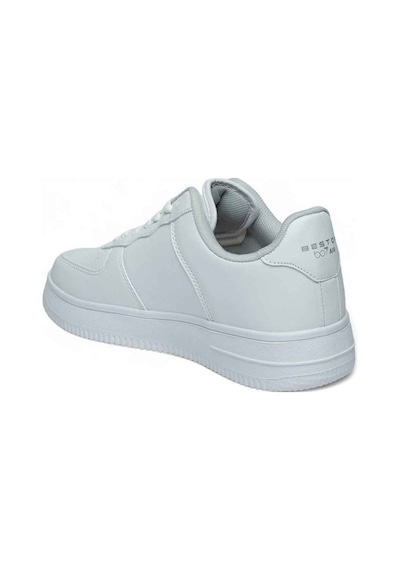 Best Of 042-26 Deri Anatomik Bağcıklı Sneaker 36-40 Beyaz