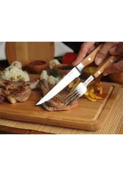 Bambum Toscana Kesme Steak Tahtası Orta