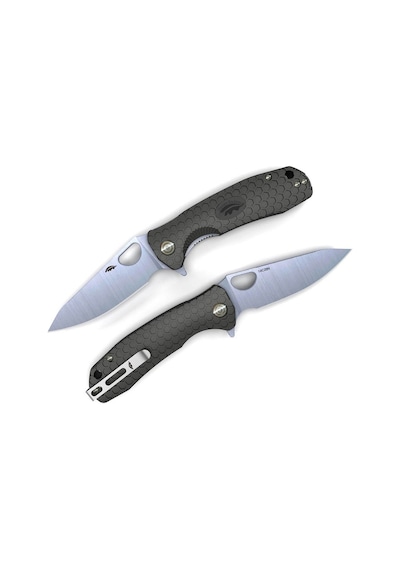 Honey Badger Leaf 14c28n Small Black Kamp Çakı Siyah
