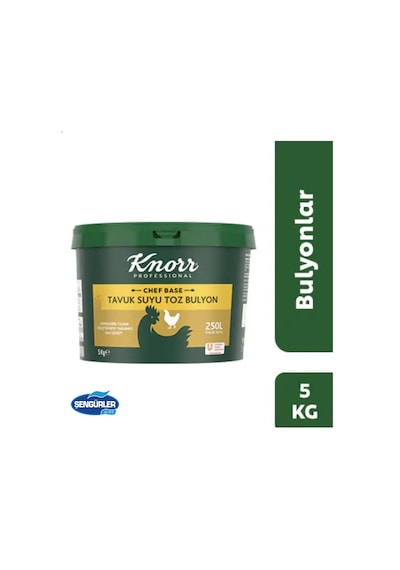 Knorr Chef Base Tavuk Suyu Toz Bulyon 2 x 5 KG