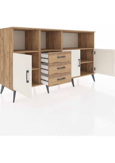 Kronos Konsol 5 Raflı 3 Çekmeceli 3 Kapaklı 176x59x99 Çam-aytaşı/ Çam-aytaşı/çam Kronos Konsol 5 Raflı 3 Çekmeceli 3 Kapaklı 176x59x99 Çam-aytaşı/ Çam-aytaşı/çam