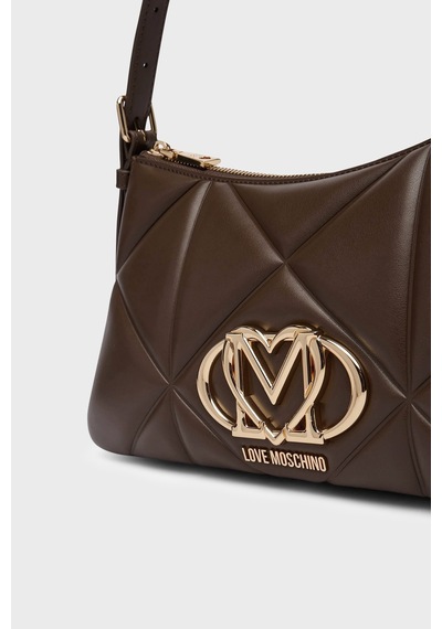 Love Moschino Kapitoneli Ayarlanabilir Askılı Çanta Bayan Çanta Jc4032pp1plc0300 Kahve