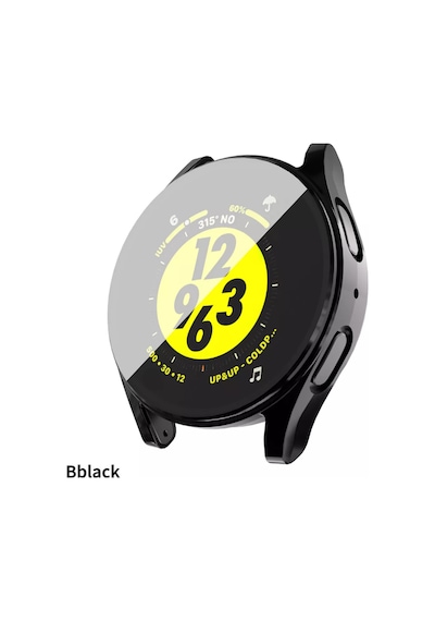 Samsung Watch 7 40mm Uyumlu Silikon 360 Tam Koruma Kasa Ve Ekran Koruyucu