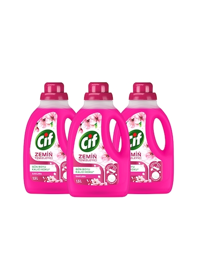 Cif Zemin Temizleyici Sakura 3 x 1500 ML