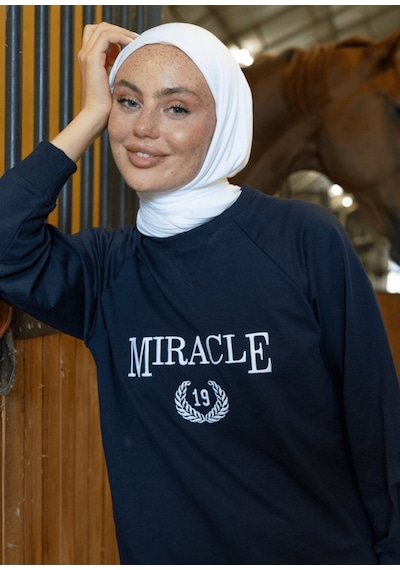 Mayovera Sweatshirt Miracle 19 Lacivert