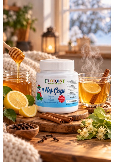 Kış Çayı 150 G Ekinezya Ve Zencefilli Karışım Bitkisel Çay - 931913295