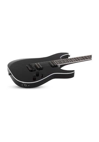 Schecter Reaper-6 Custom Elektro Gitar (Parlak Siyah)