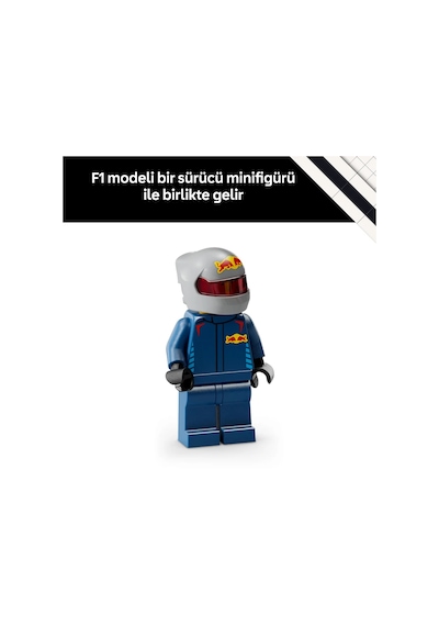 LEGO® Speed Champions Oracle Red Bull Racing RB20 F1® Yarış Arabası 77243 - Yetişkinler için Yaratıcı Model Yapım Seti (251 P)