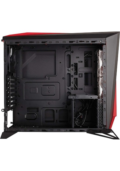 Corsair Cc-9011085-Ww Carbide Serisi Spec-Alpha Siyah/Kırmızı Ga
