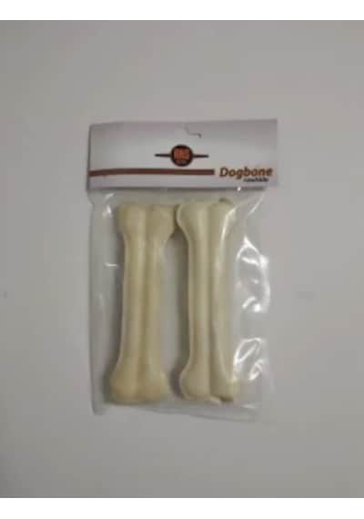Ans Dogbone Rawhide Sütlü Pres Kemik 15 CM 2'li