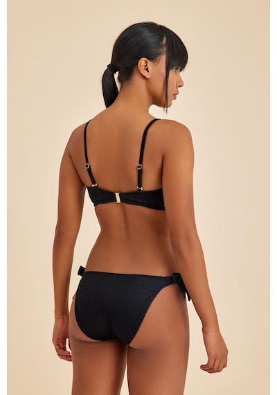 Amarelle Bali Siyah Yandan Bağlamalı Bikini Alt Siyah