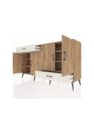 Hyperion Konsol 5 Raflı 2 Çekmeceli 4 Kapaklı 176x44x99 Çam-çam/a Çam-çam/aytaşı Hyperion Konsol 5 Raflı 2 Çekmeceli 4 Kapaklı 176x44x99 Çam-çam/a Çam-çam/aytaşı