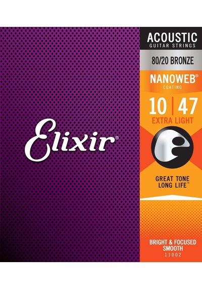 Elixir 010-047 Bronz Akustik Gitar Teli 11002