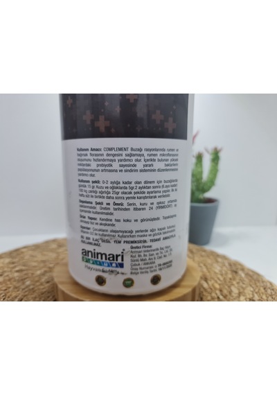 Animari Complement 800gr Buzağı Sindirimi