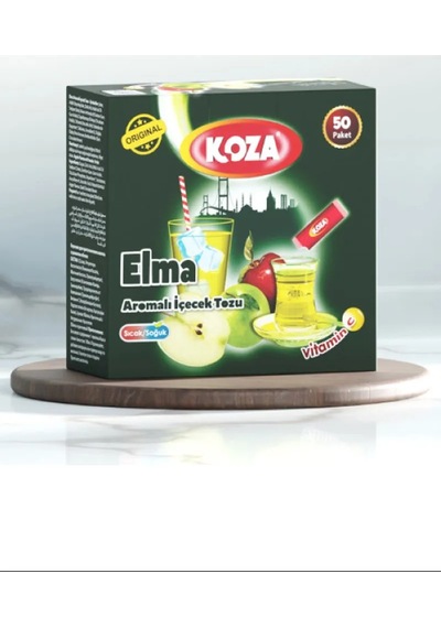 Jenerik Koza Tek İçimlik Elma Aromalı Toz İçecek 50'li Diğer
