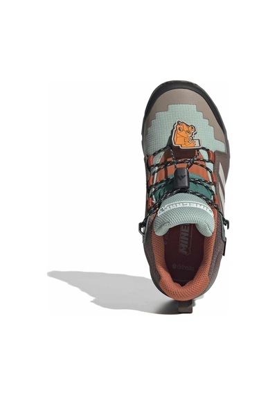 Kk1756-c Adidas Terrex Mıd Gtx Mınecraft K Çocuk Bot Ve Çizme Kahve Kk1756-c Kahve Yeşil