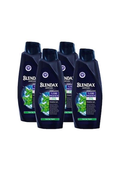 Blendax Erkek Mentol Ferahlığı Şampuan 4 x 500 ML