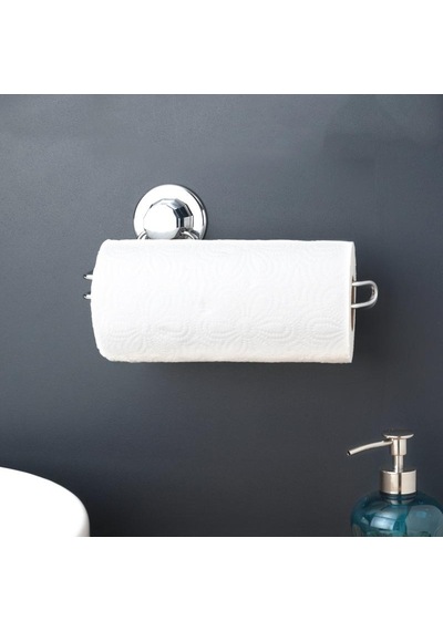 Vakumlu Banyo Mutfak Kağıt Havlu Askısı