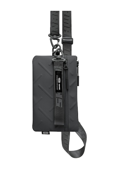 Skinarma Clutch Juno Boyun Askı Kayışlı Çapraz Vücut Çantası Füme