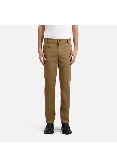 The Kooples Erkek Straight Fit Bej Pantolon