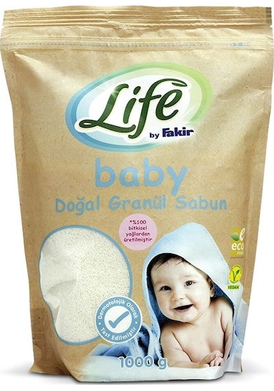 Life By Fakir Baby Doğal Granül Sabun 1000 Gr 5 Adet
