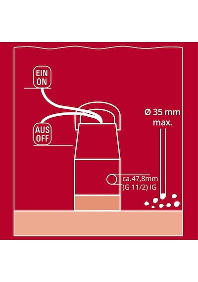 Einhell Gc-dp 7035 Ll Kirli Su Dalgıç Pompa – 4181570