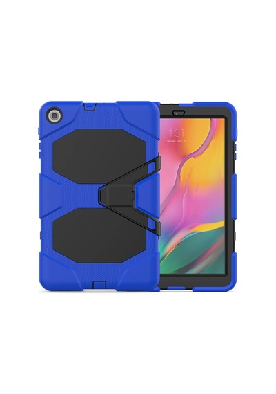 Samsung Galaxy T510 Tab A 10.1 Kılıf Griffin Tablet Kapak - Mavi Arka Kapak