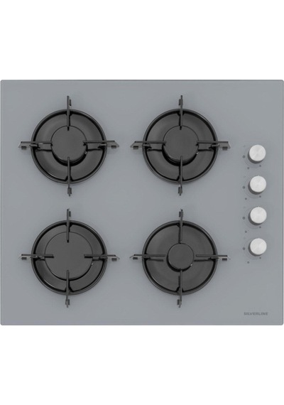 Silverline BO6502S02 - CS5349S01 - 3420 CLASSY 60 Gri Cam Ankastre Set