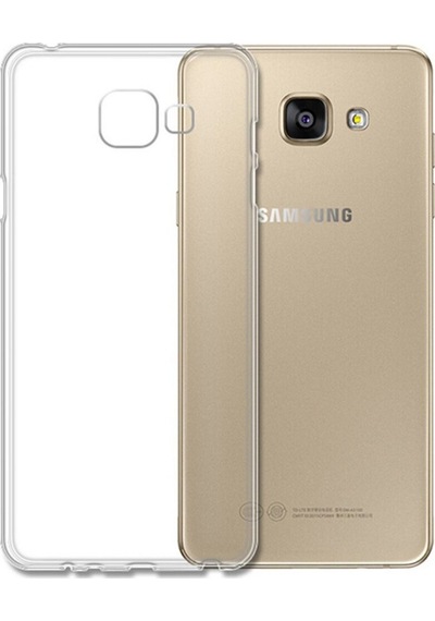 Galaxy Uyumlu A5 2016 Kılıf Zore Süper Silikon Kapak Renksiz
