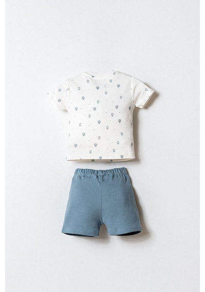 U.s. Polo Assn. Erkek Bebek Beyaz Şort Takım 5274-49928 Beyaz