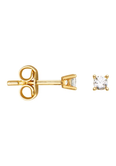 Goldkupe 14 Ayar Tektaş Altın Küpe 0,70 Gr-1215