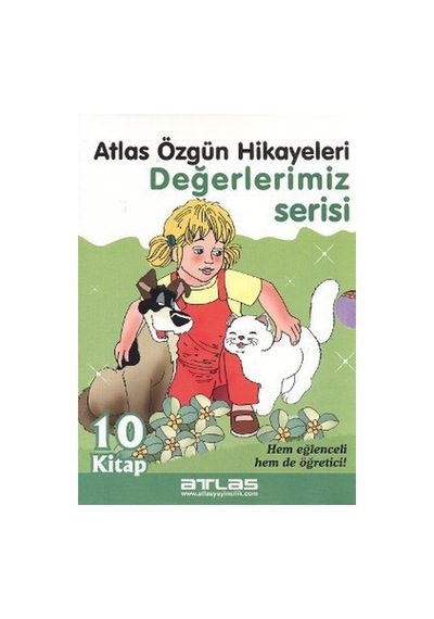 Atlas Özgün Hikayeleri - Değerlerimiz Serisi (10 Kitap Takım) - Ebru Kantaş - Atlas Pazarlama