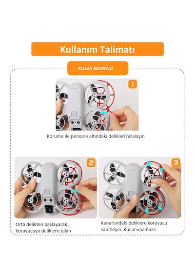 Teknoroket Djı Neo 360 Derece Pervane Koruması Dji Neo