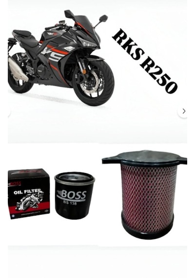 Boss Rks R250 Yağ Ve Hava Filtresi Seti
