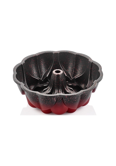 Linanca Spoon Granit Döküm Kek Kalıbı Red 26 Cm