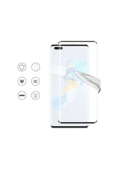 Huawei Magic 6 Pro Zore Süper Pet Ekran Koruyucu Jelatin-siyah