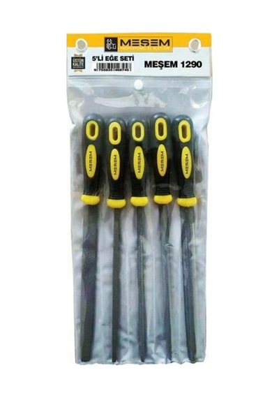 Meşem 32 CM Büyük Boy 5'li Eğe Seti