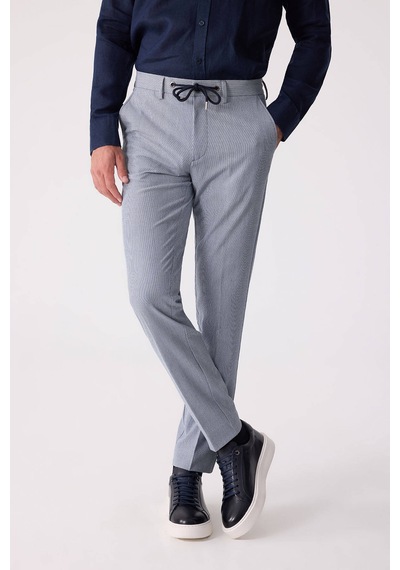 Erkek Gri Yazlık Jogger Pantolon