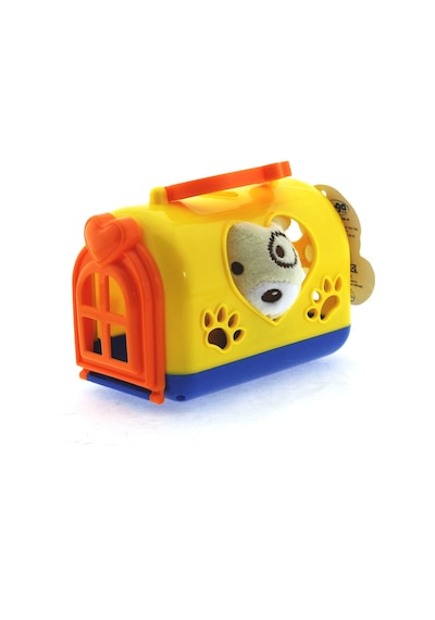 Taşıma Çantalı Peluş Sarı Yavru Köpek