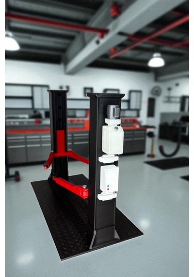 3d Baskı 1/18 Ölçekli Maket Araç Lift Ayarlanabilir Profesyonel Diorama Aksesuarı