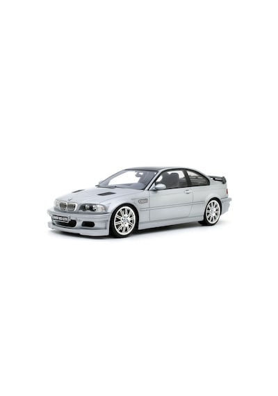 1:18 Otto 2001 Bmw E46 M3 Gtr Street Titan Silver Resin Kapalı Model Minyatür Araba 25cm