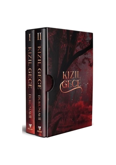 Kızıl Gece İkili Kutulu Set-ciltli