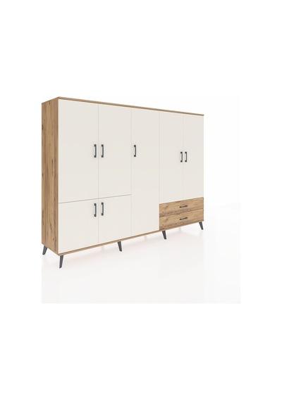 Hyperion Dolap 12 Raflı 2 Çekmeceli 7 Kapaklı 220x44x163 Çam-ayta Çam-aytaşı/çam Hyperion Dolap 12 Raflı 2 Çekmeceli 7 Kapaklı 220x44x163 Çam-ayta Çam-aytaşı/çam