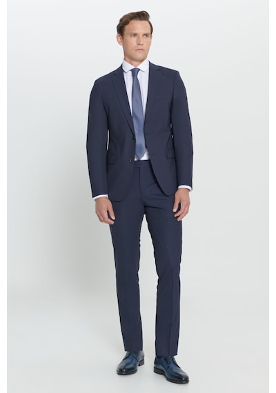 Erkek Lacı Su Geçirmez Slim Fit Dar Kesim Mono Yaka Nano Takım Elbise Lacı