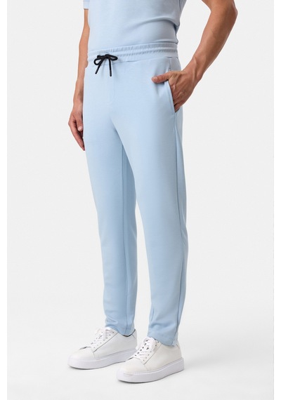 Back And Bond Regular Fit Örme Mavi Jogger Pantolon Çok Renkli