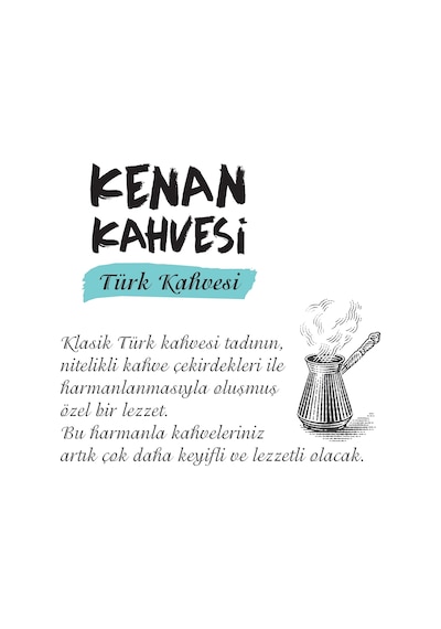 Espressomm® Kenan Kahvesi Türk Kahvesi 500 G