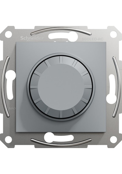 Schneider Electric EPH6800162 Asfora Çelik Dimmer Vavien 370RC Çerçevesiz Asfora