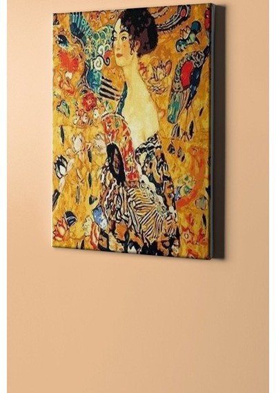 Webstyle Sayılarla Boyama Seti Kasnaklı G.k Genç Kadın 60 X 75 Cm